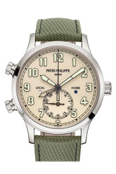 Patek Philippe Complications Ivory Lacquered Dial Watch 5524G-010